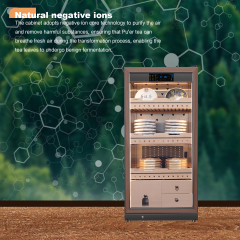 RACHING Tea cabinet FJ-CY7801 for raw and ripe Pu erh tea, with constant temperature and humidity for preservation and moisture retention
