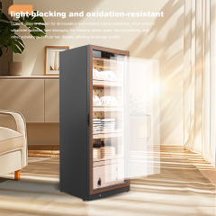 RACHING Tea cabinet FJ-CY8801 for raw and ripe Pu erh tea, with constant temperature and humidity for preservation and moisture retention. Refrigerator display cabinet