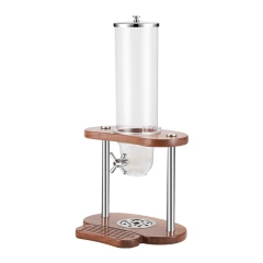 3.5L Cereal Dispenser With Sapele Wood Stand