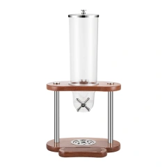 3.5L Cereal Dispenser With Sapele Wood Stand