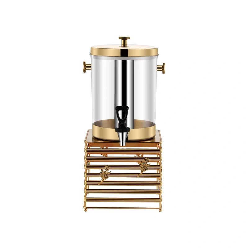 8L | Luxury Juice Dispenser Sapele Based Cold Drink for Restaurant and Catering