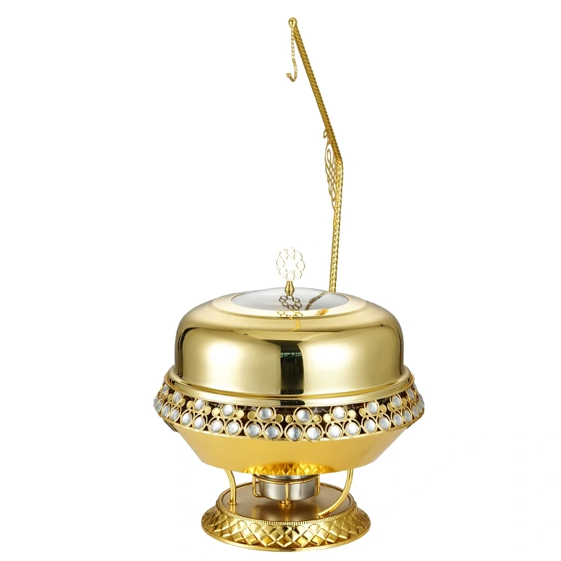 4L/6L/8L Self-service Buffet Stove Golden Stainless Steel