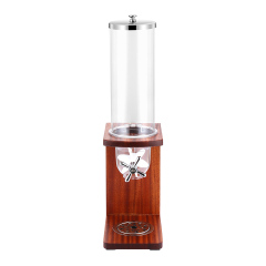 3.5L  Cereal Dispenser With Sapele Wood Stand