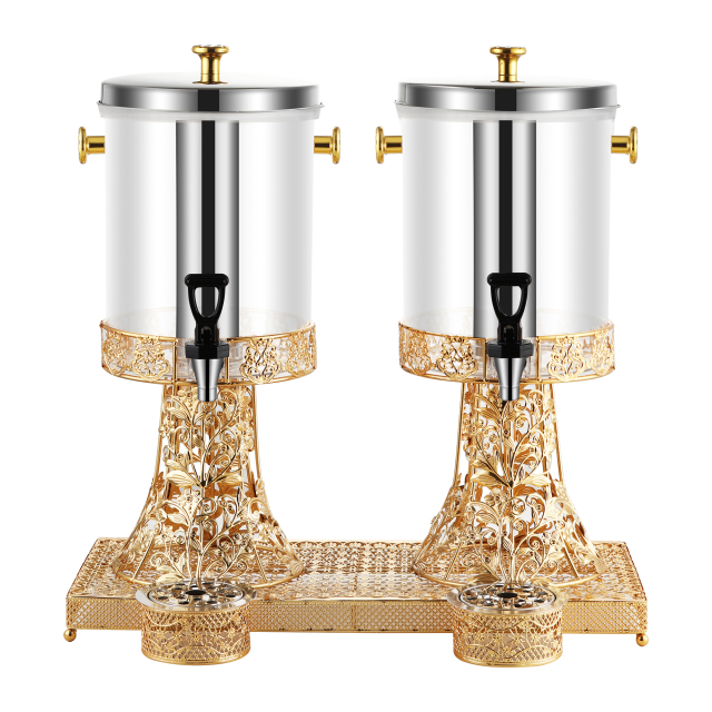 16L Luxury  Juice Dispenser Sapele Based Cold Drink for Restaurant and Catering
