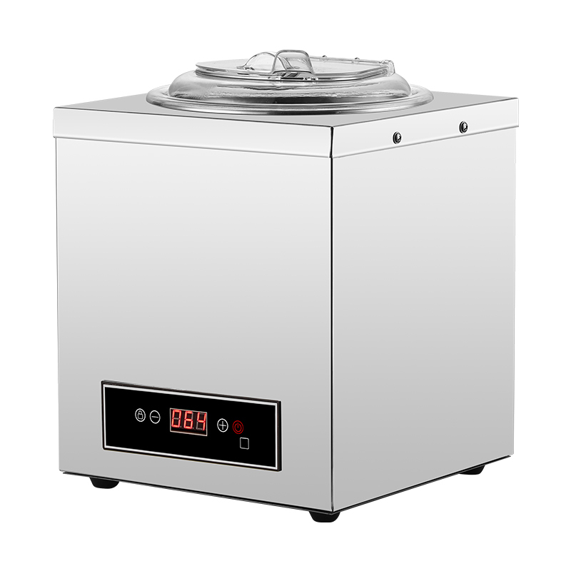 10L Silver Cube Stainless Steel Soup Warmer