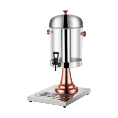 8L Rose Gold Single-headed Classic Juice Dispenser