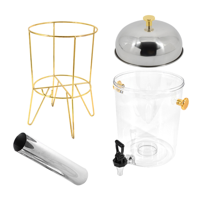 8L Gold bracket Beverage Dispenser