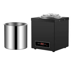 10L Black Cube Stainless Steel Soup Warmer