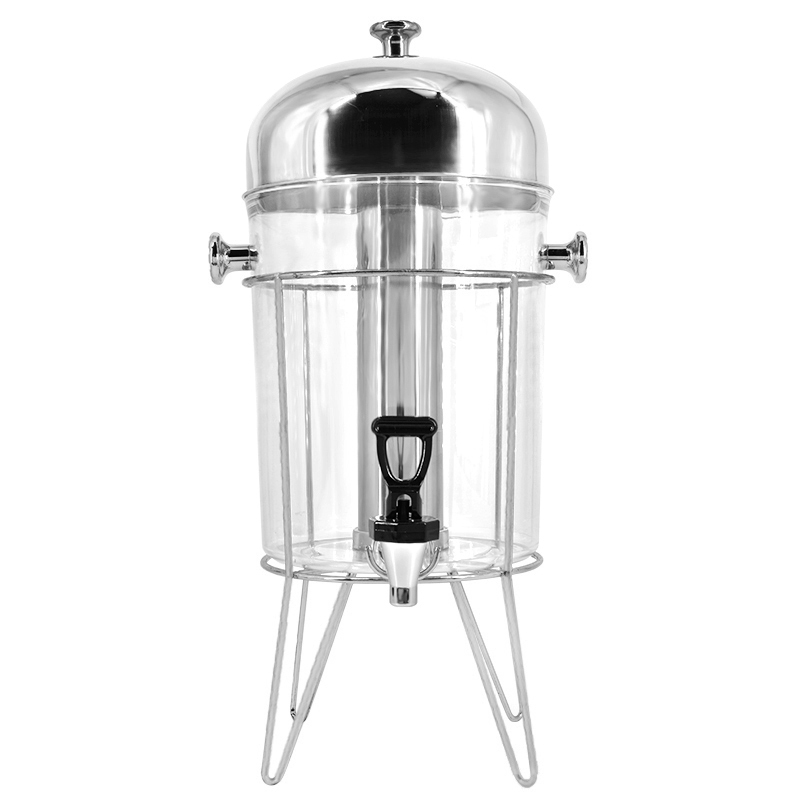 8L Silver bracket Beverage Dispenser