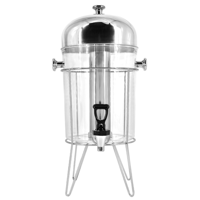 8L Silver bracket Beverage Dispenser