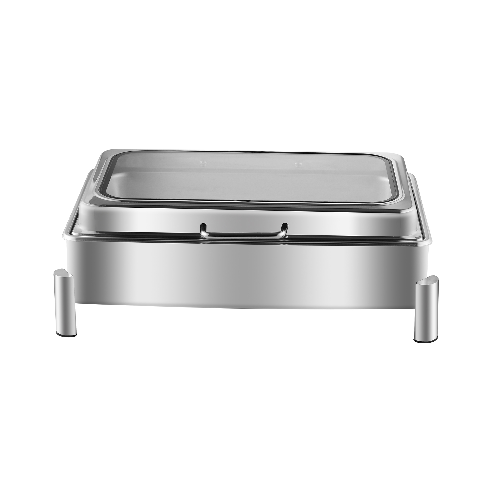 9L Rectangular round-footed stainless steel electric chafing Dish