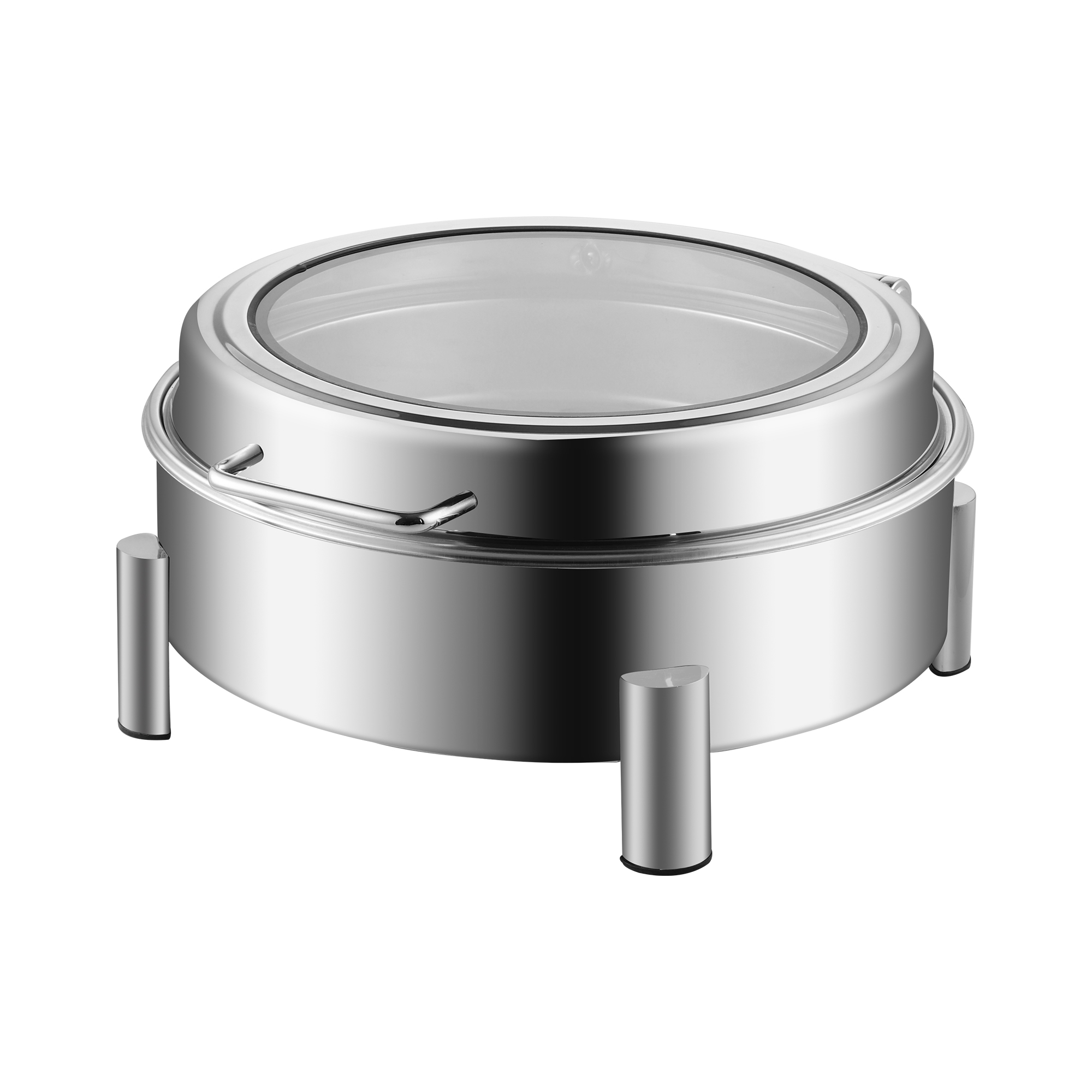 6L Round foot stainless steel electric chafing Dish
