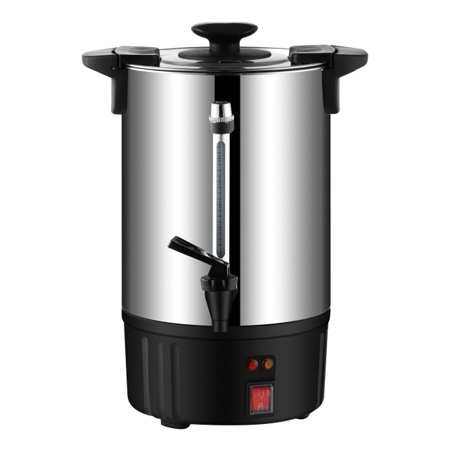 Type A  304 Stainless Steel Single-Layer Black Base Hot Water Boiler