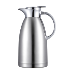 1.8-2.3L Silver Vacuum Insulated Coffee Pot