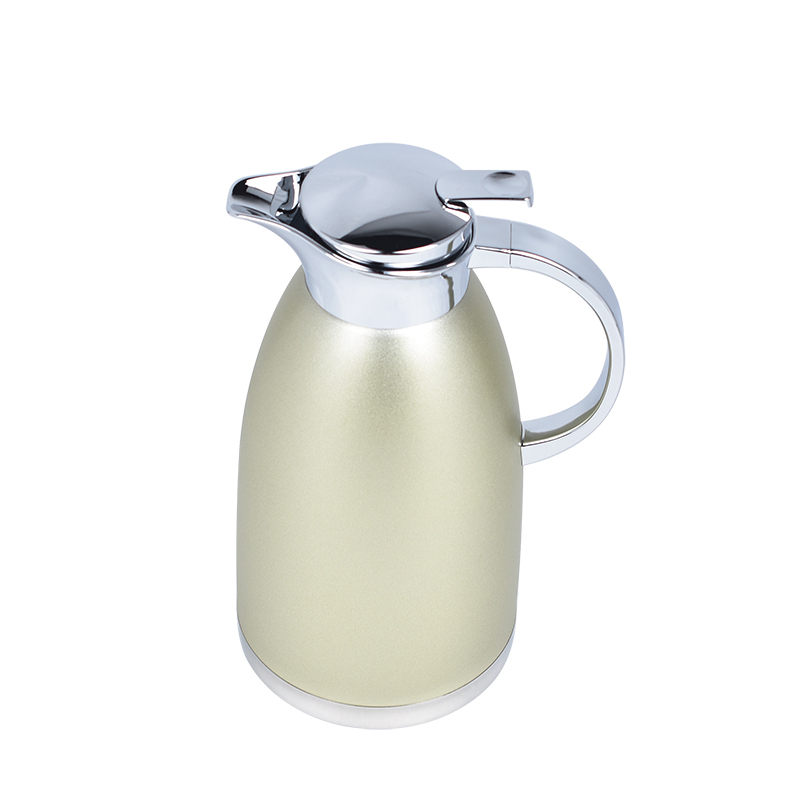 1.8-2.3L Apricot-colored Vacuum Insulated Coffee Pot