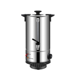 8-50L Type A Double Wall Stainless Steel Coffee Urn with PC Filter, Water Gauge, Temperature Control, Drip Tray, Commercial Buffet Beverage Equipment | Factory Wholesale & OEM Available