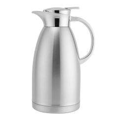 1.8-2.3L Silver Vacuum Insulated Coffee Pot