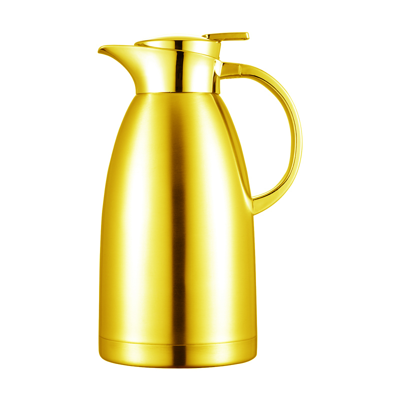 1.8-2.3L Gold  Vacuum Insulated Coffee Pot