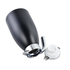 Black  Vacuum Kettle with Temperature Display Lid