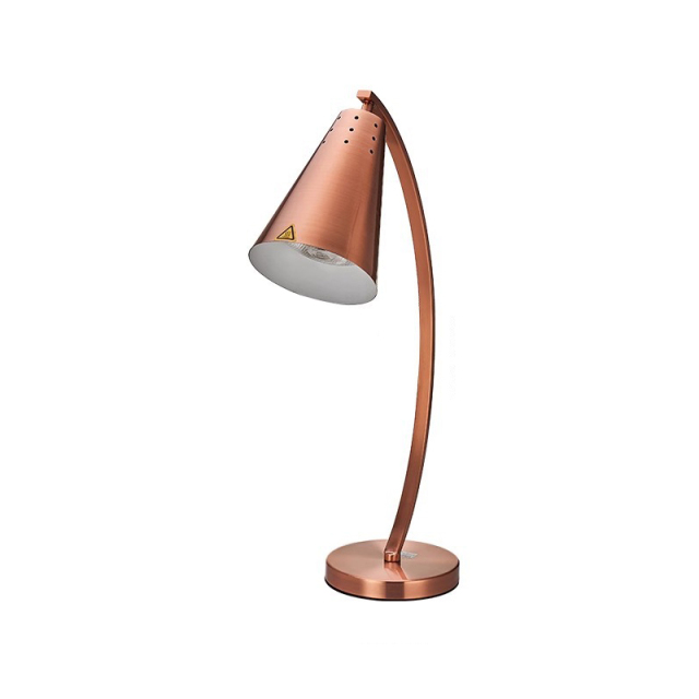 Copper-red Moon Bend Single Head lamp