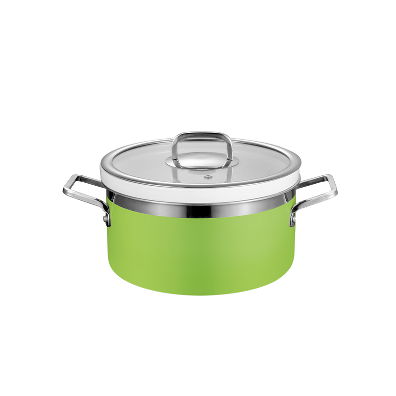 20cm Three-layer steel Chafing Dishes | Color Options