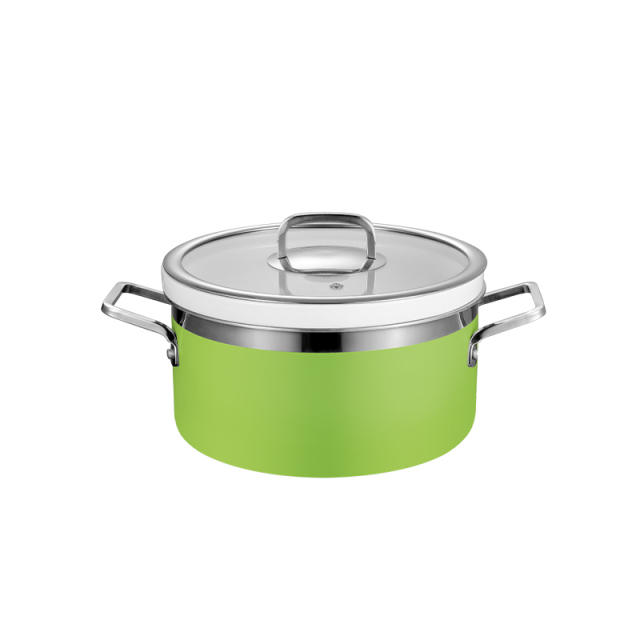 20cm Three-layer steel Chafing Dishes | Color Options