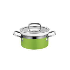 16cm Green Three-layer steel Chafing Dishes