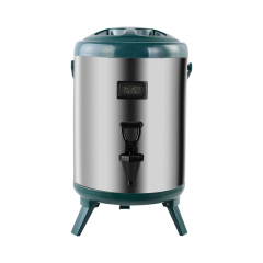 Green 6L-18L Stainless Steel  Insulation Barrel  With Temperature Display