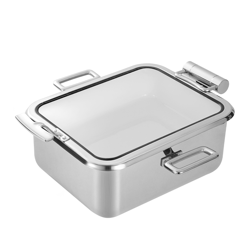 Square   Sliver chafing dish 5L