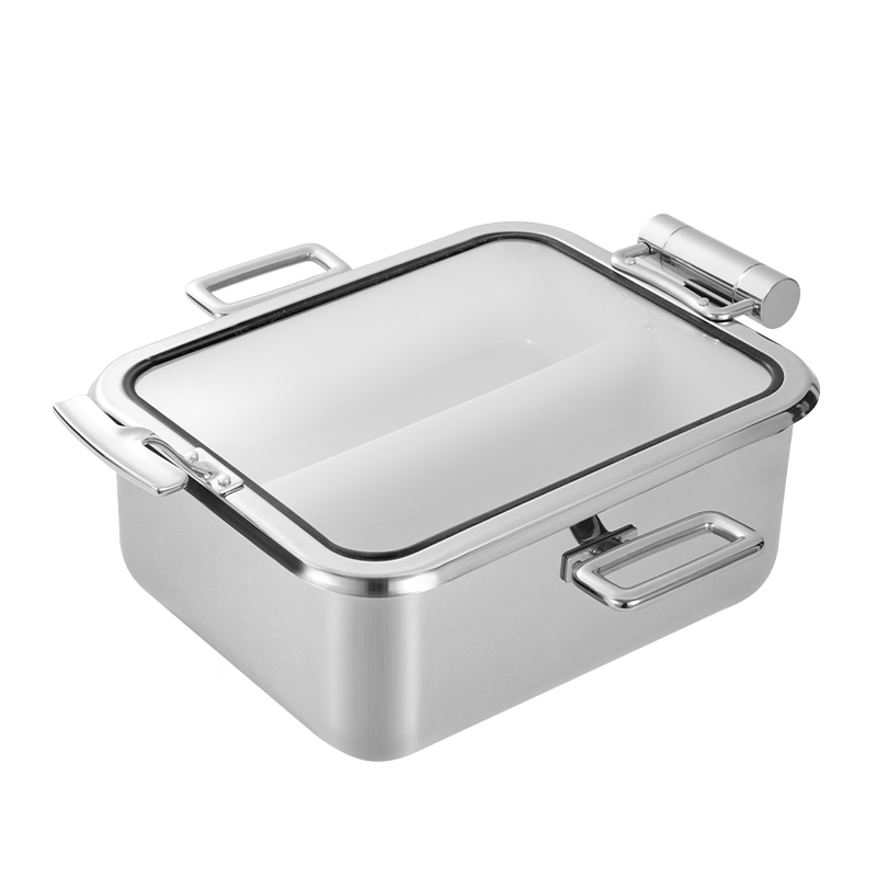 Square   Sliver chafing dish 5L