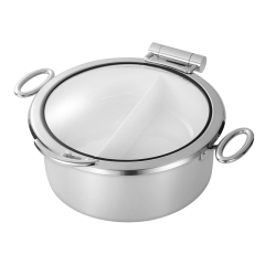 Round  Sliver chafing dish 5L