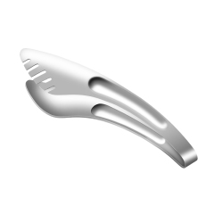 Type C Stainless Steel Food Tongs