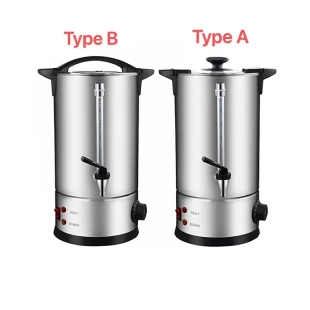 Single-walled  Coffee Urn With water gauge Temperature controller  PC  filter