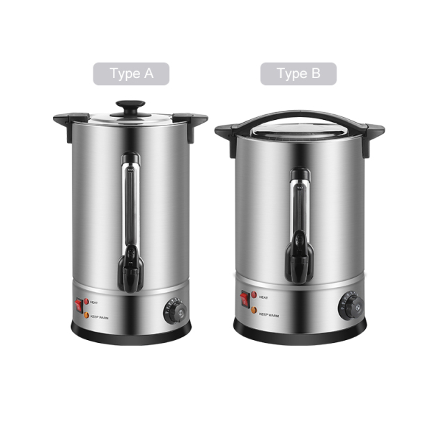 Single-walled  Coffee Urn With water gauge Temperature controller Stainless steel filter