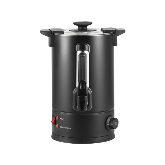 BLack  Single-walledWater Boiler With water gauge Temperature controller