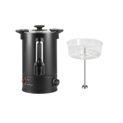 Black Double-walled Coffee Urn With water gauge Temperature controller PC filter