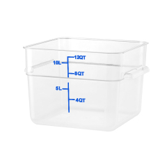12QT Kitchen Vegetable Food Storage PC Containers Scale | Color Options