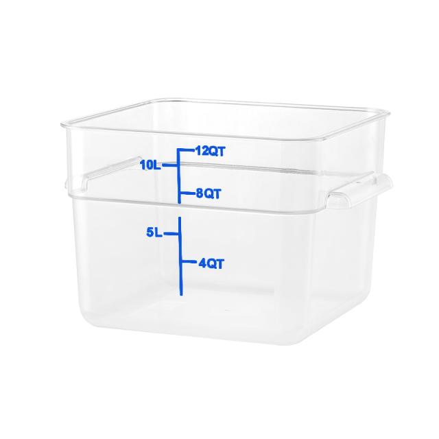12QT Kitchen Vegetable Food Storage PC Containers Scale | Color Options