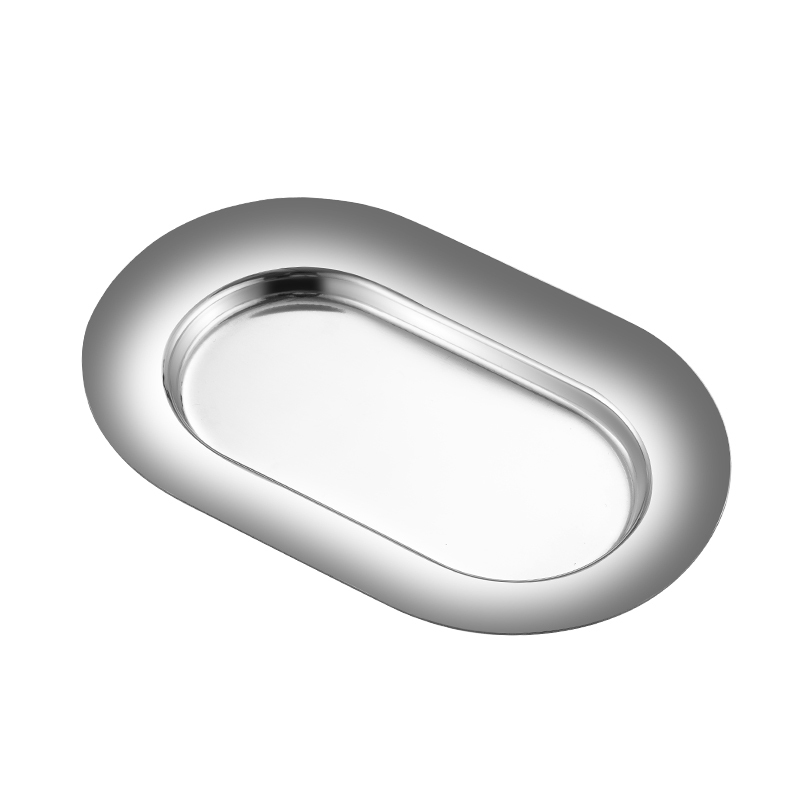 Stainless Steel Oval Tray