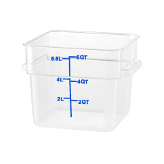 6QT Kitchen Vegetable Food Storage PC Containers Scale | Color Options