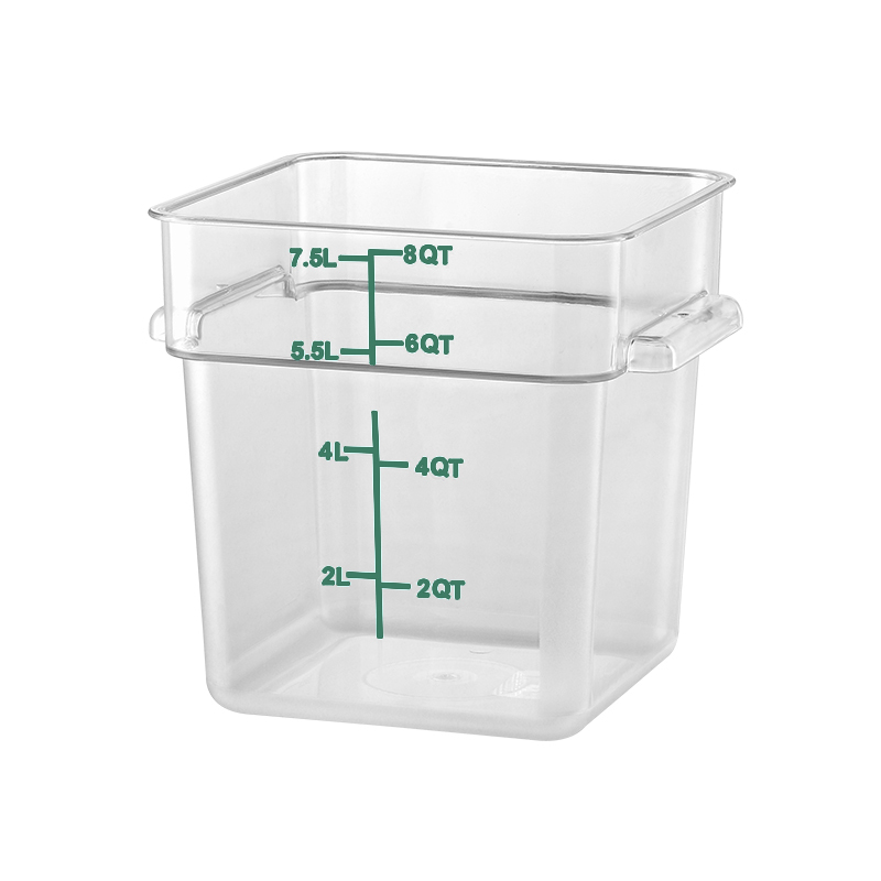 8QT Kitchen Vegetable Food Storage PC  Containers Green Scale
