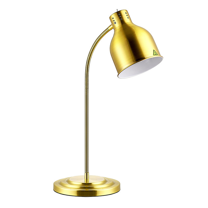 Gold Hose Single-headed Stainless Steel Food Heating Lamp