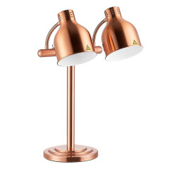 Rose Gold Direct-tube Double-ended Stainless Steel Food Heating Lamp