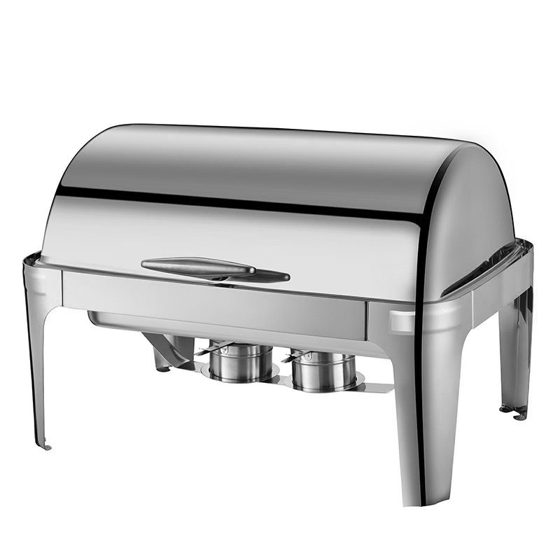 9 L Model A rectangular stainless steel lid chafing dish | Color Options