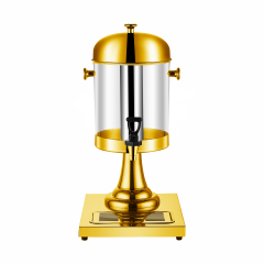 8L Gold  Single-headed Classic Juice Dispenser
