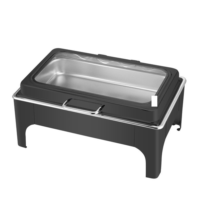 9L Rectangular Stainless Steel Stand-mounted Electric Chafing Dish | Color Options