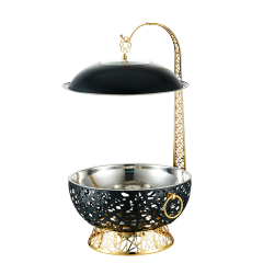 Luxury Golden Hanging Hotel Buffet Food Warmer
