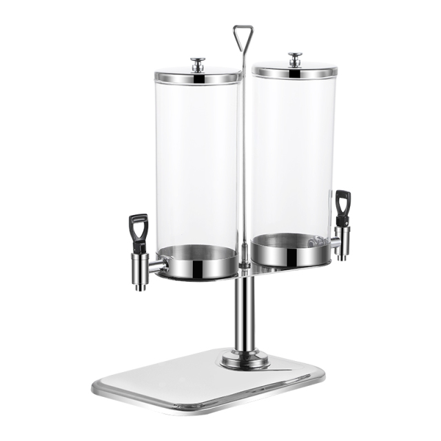 3L×2 Rotating Double Juice Dispenser, Commercial Buffet Beverage Server | Factory Wholesale & OEM Available