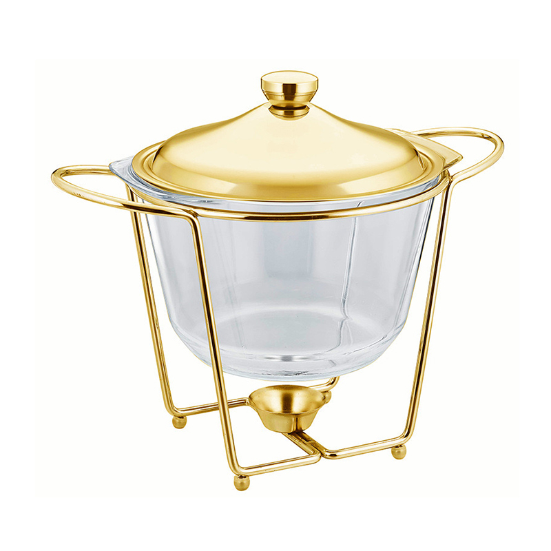Glass Pot with Lid and Insulation | Color Options