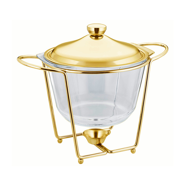 Glass Pot with Lid and Insulation | Color Options